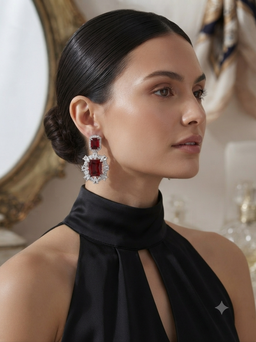 Vienna Diamond CZ Earrings