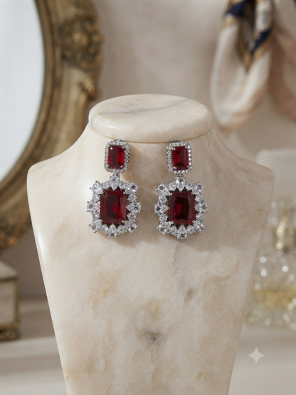 Vienna Diamond CZ Earrings